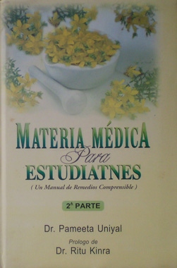 Materia Medica para Estudiantes, 2a. Parte