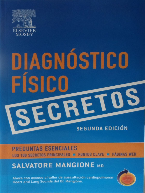 Libro: Diagnostico Fisico, Secretos, 2a. Edicion Autor: Salvatore Mangione