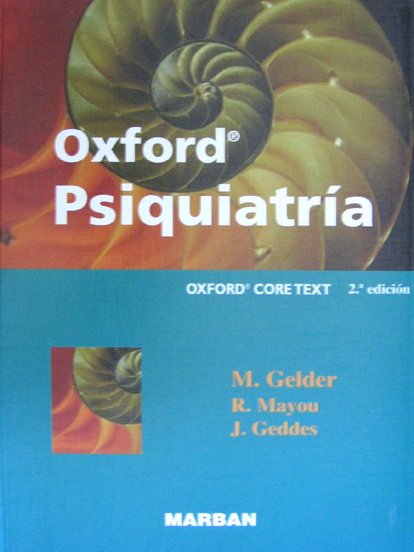 Libro: Manual de Psiquiatria Autor: Oxford