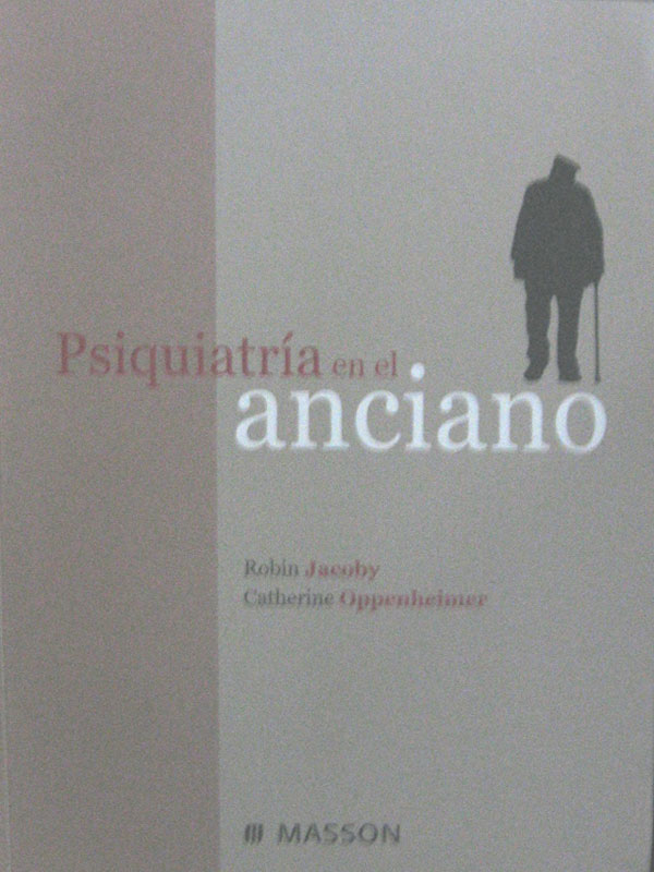 Libro: Psiquiatria en el Anciano Autor: Jacoby