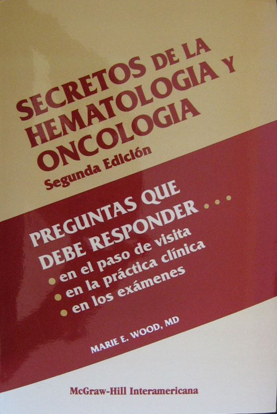 Libro: Secretos de la Hematologia Autor: Wood