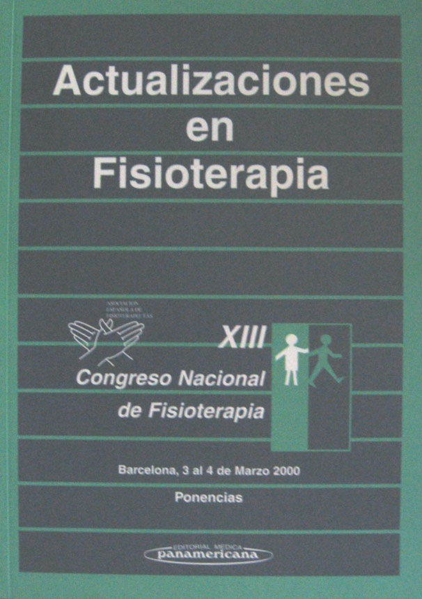 Libro: Actualizaciones en Fisioterapia Autor: -