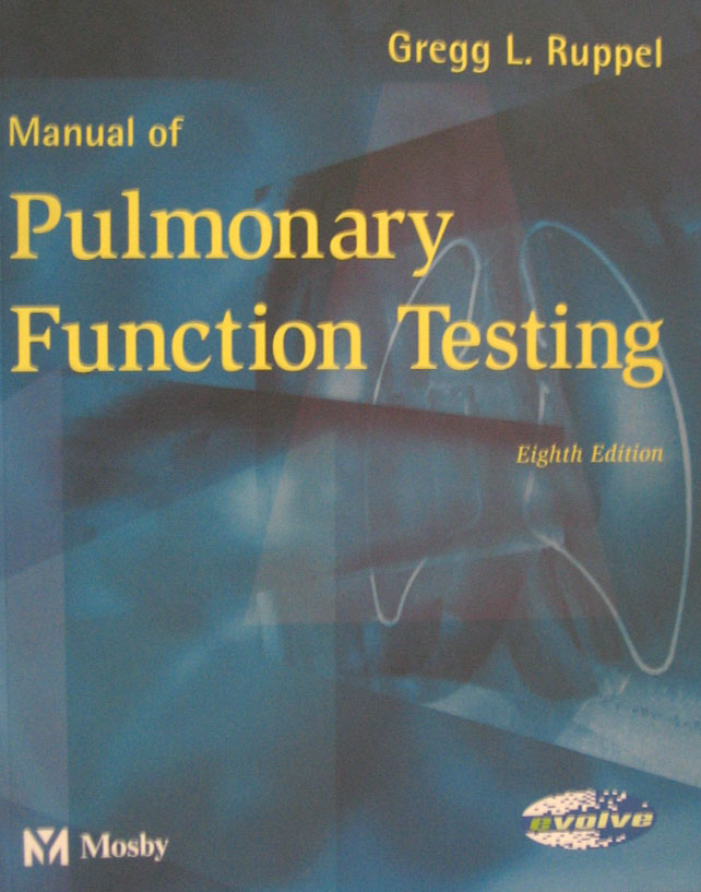 Libro: Manual Of Pulmonary Function Testing Autor: Gregg L. Ruppel