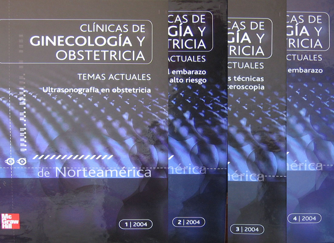 Libro: Clinicas de Ginecologia y Obstetricia, 4 Vols. Autor: Clinicas de Norte America