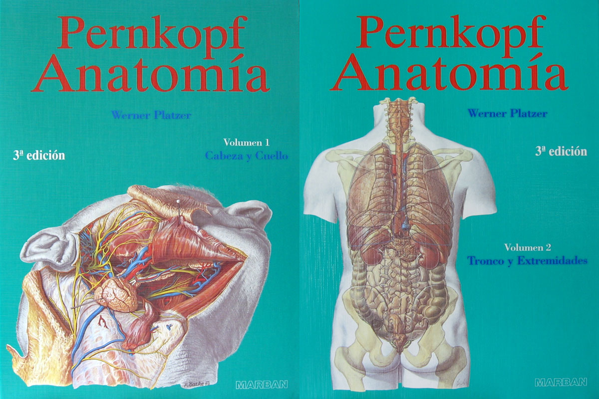 Libro: Pernkopf Anatomia, 3a. Edicion, 2 Vols. Autor: Werner Platzer