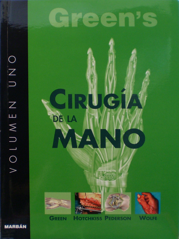 Libro: Cirugia de la Mano 2 Vols. de Residente Autor: Green's