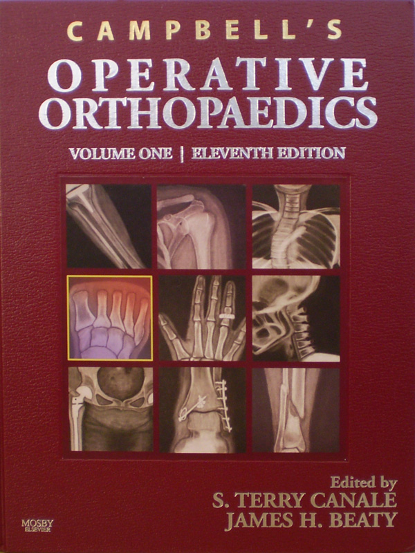 Libro: Campbell's Operative Orthopaedics 11Th. Edition 4 Vols. + CD-ROM Autor: S. Terry Canale / James H. Beaty