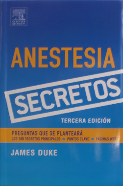 Secretos de Anestesia 3a. Edicion