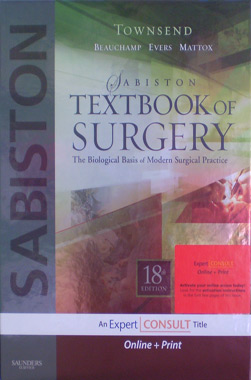 Sabinston Textbook of Surgery 18th. Edition Expert Consult