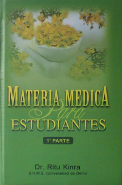 Materia Medica para Estudiantes, 1a. Parte.