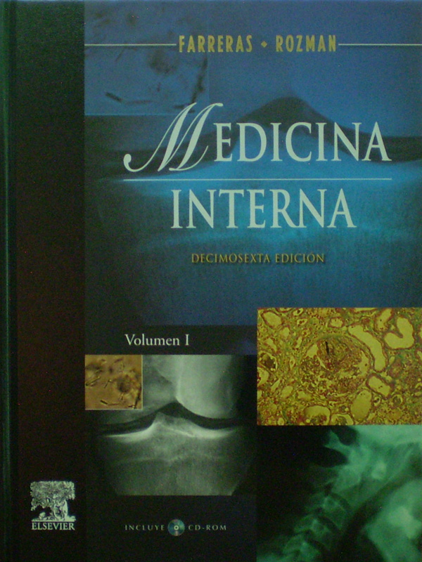 Libro: Farreras Medicina Interna 16a. Edicion 2 Vols. Autor: Rozman