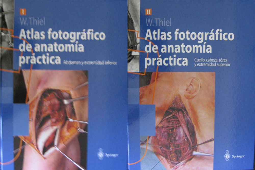 Libro: Atlas Fotografico de Anatomia Humana 2 Vols. Autor: Thiel