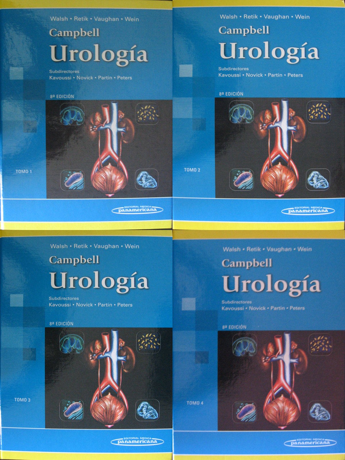 Libro: Urologia 4 Vols. Autor: Campbell