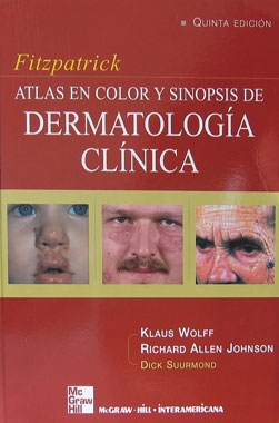 Fitzpatrick Atlas en Color y Sinopsis de Dermatologia Clinica, 5a. Edicion.