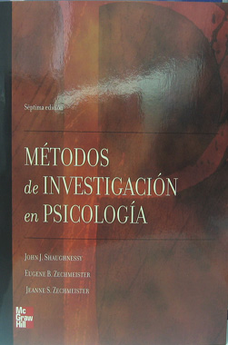Metodos de Investigacion en Psicologia, 7a. Edicion