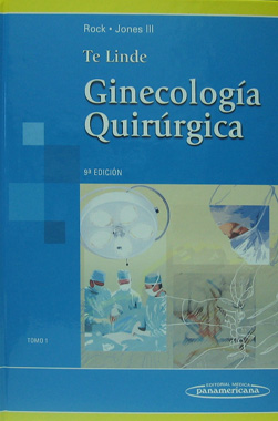 Ginecologia Quirurgica Tomo 1, 9a. Edicion